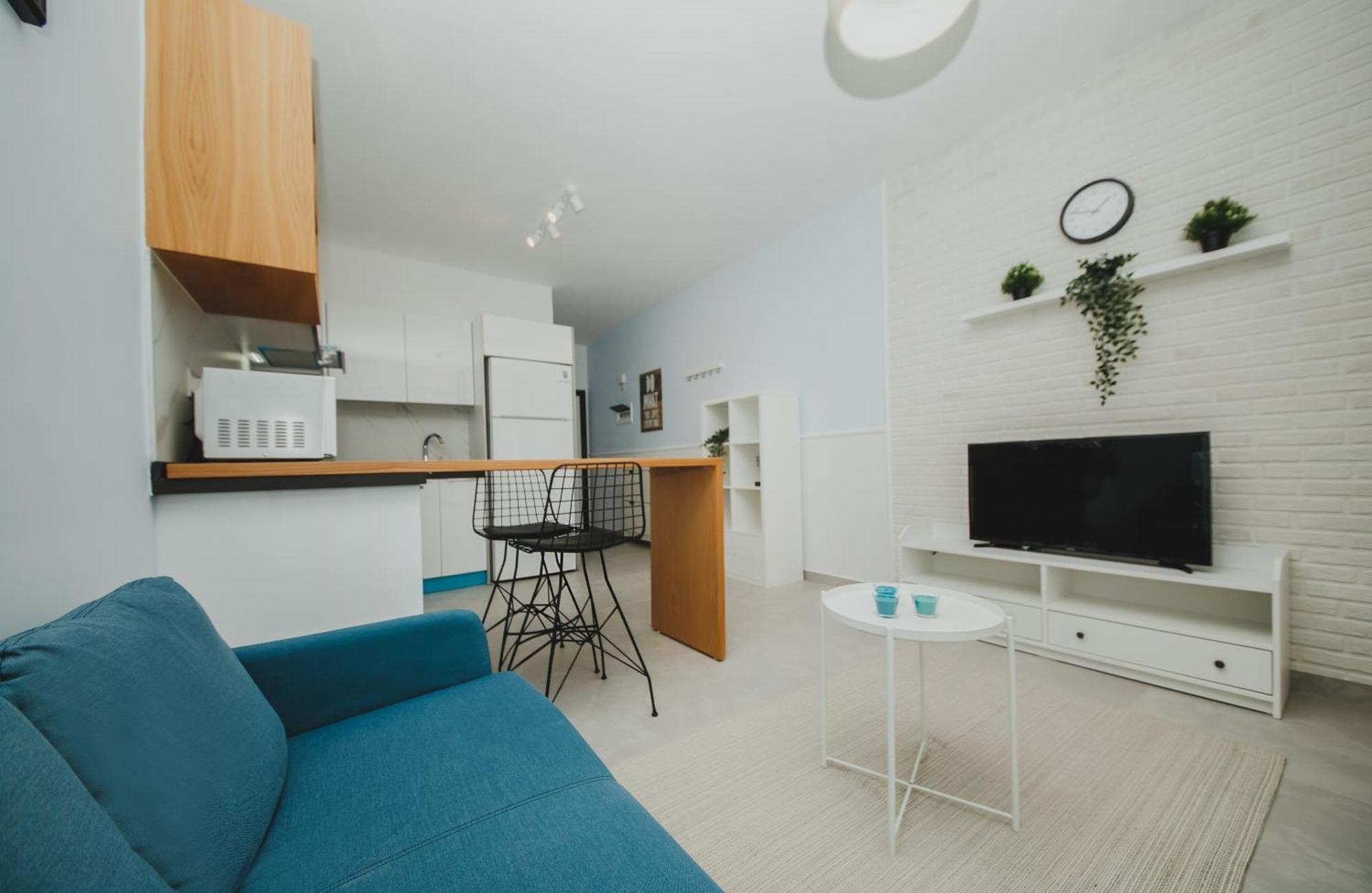 Caesar Blue Seaside Luxury Apartments Gastria Exterior photo