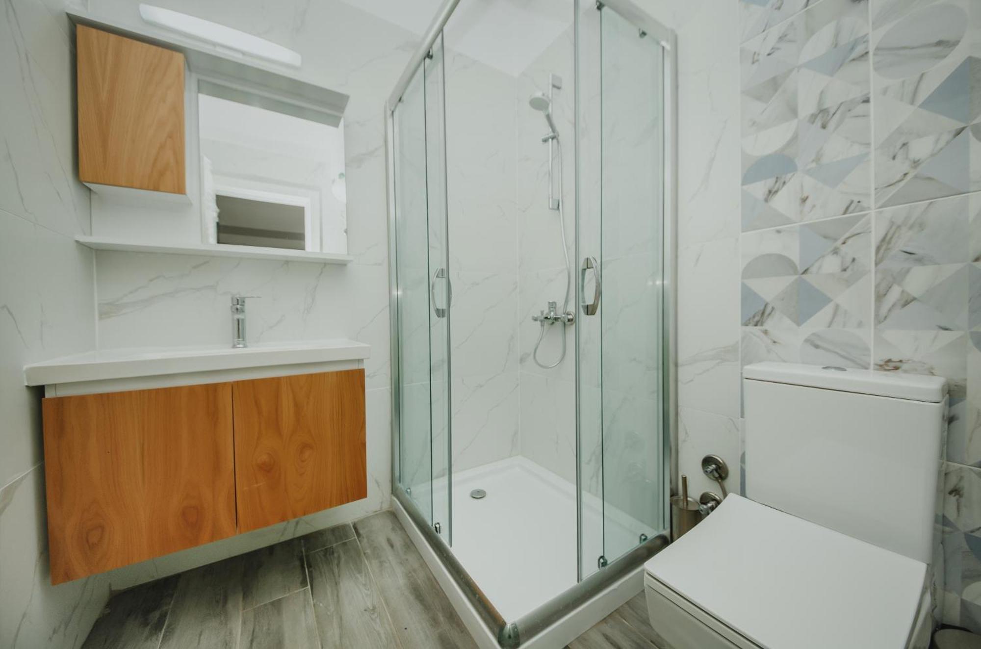Caesar Blue Seaside Luxury Apartments Gastria Exterior photo