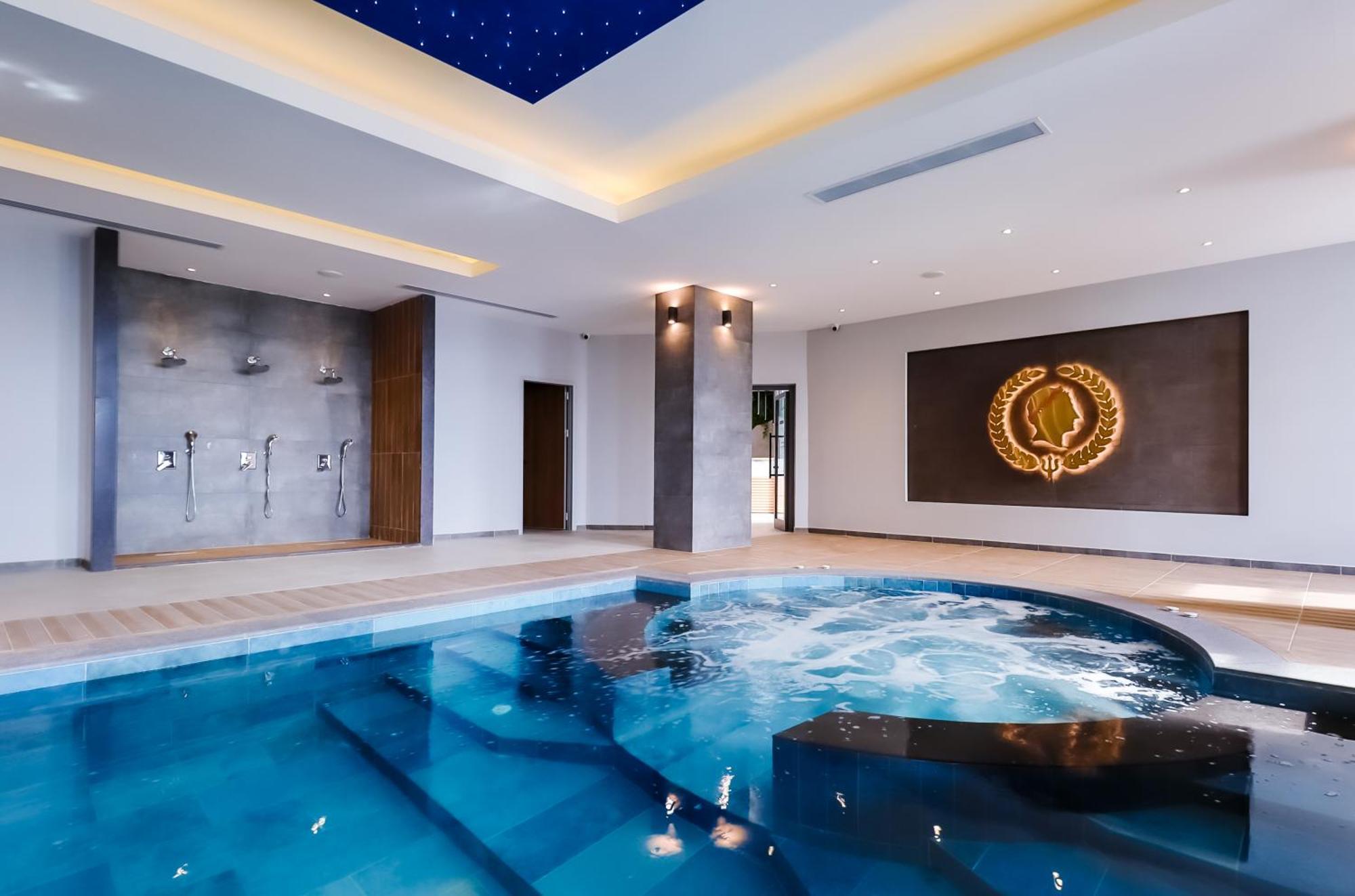 Caesar Blue Seaside Luxury Apartments Gastria Exterior photo