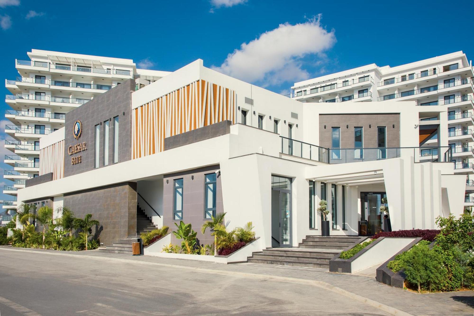 Caesar Blue Seaside Luxury Apartments Gastria Exterior photo