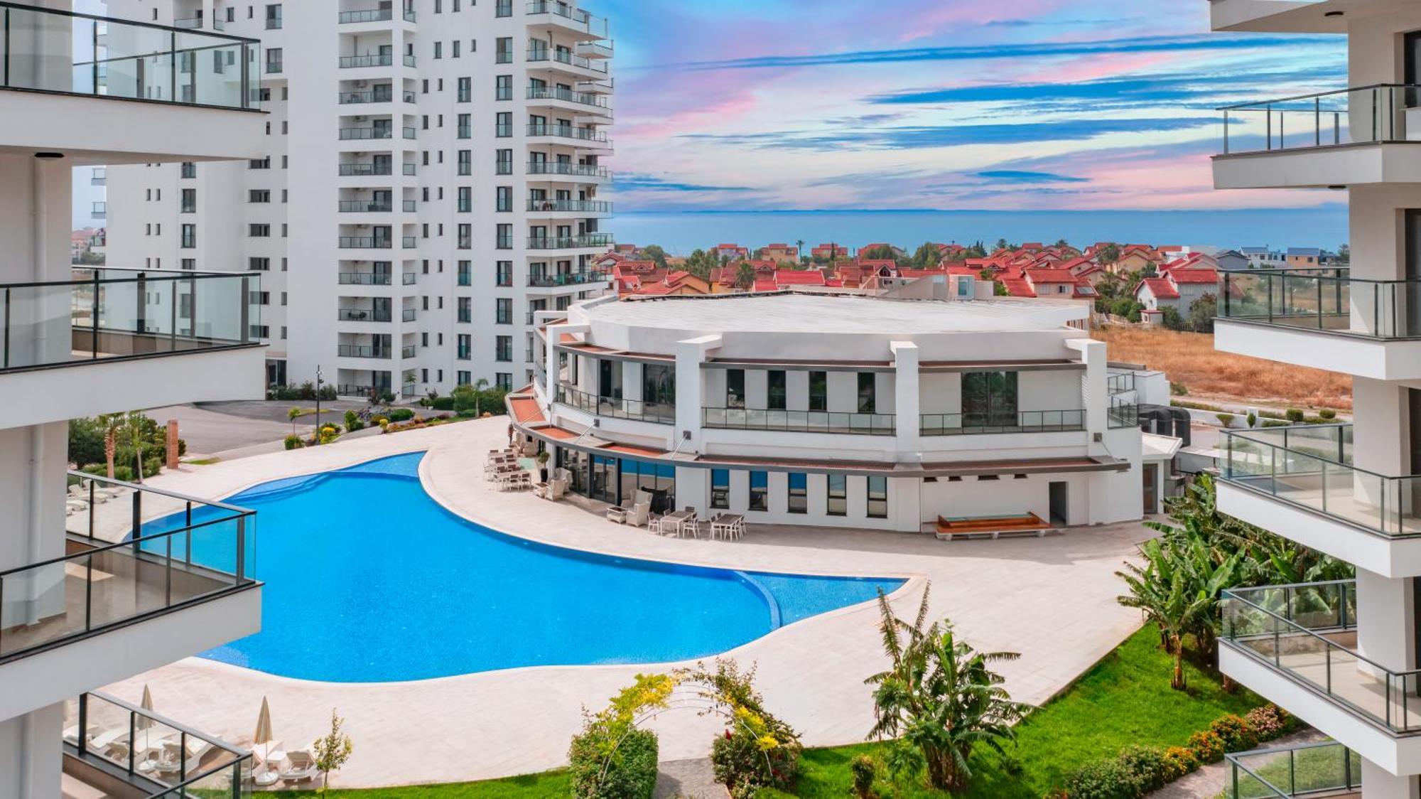 Caesar Blue Seaside Luxury Apartments Gastria Exterior photo