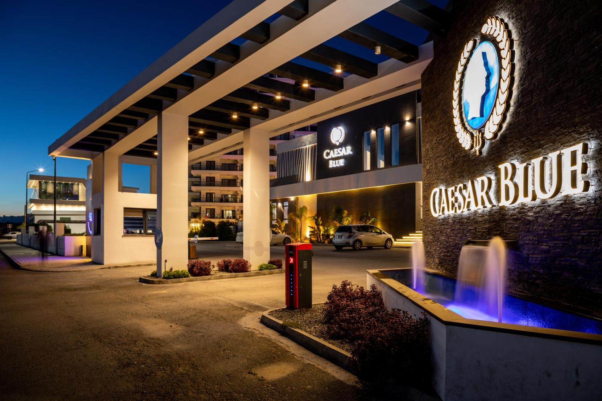 Caesar Blue Seaside Luxury Apartments Gastria Exterior photo